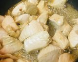 鶏肉のネギ盛りしょう油炒め作り方2写真
