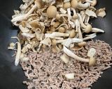 きのこ と ごぼうのきんぴら作り方5写真