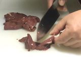 【風邪予防】鶏レバーとキンカンのソテー作り方3写真
