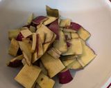 栗かぐや(ホクホク系サツマイモ)のケーキ作り方1写真