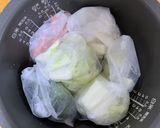 離乳食時短ワザ☆野菜の炊飯器蒸し作り方1写真