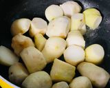 簡単！いくらでも食べたくなる〜里芋の甘味噌煮作り方3写真