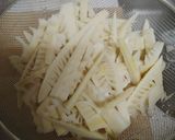 筍の穂先でピリ辛やわらかメンマ風作り方1写真