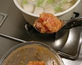 鶏団子とかぶのスープdeラーメン作り方4写真