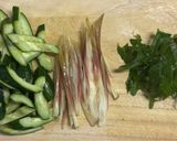 夏野菜チャーハン作り方1写真
