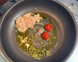 ツナとアンチョビとトマトのパスタ作り方2写真