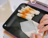 絶品✨簡単‼️ちくわしそマヨ春巻き作り方3写真