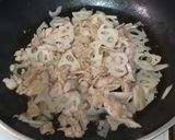 レンコンと豚肉のきんぴら作り方2写真