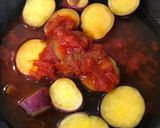 さつまいものトマトソース煮作り方3写真