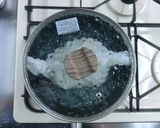 【主菜・副菜】焼きとり缶の巣ごもり卵作り方5写真