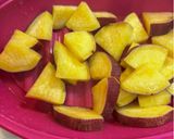 鶏ももとさつまいも・れんこん・舞茸のオイ炒め作り方4写真