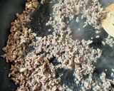 簡単！ご飯がすすむ！なすとひき肉とニラの甘辛丼作り方3写真