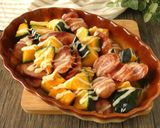 かぼちゃとフランクフルトのマヨネーズ焼き作り方4写真