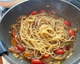 残ったカレーdeリメイク❣️パスタ♫作り方3写真