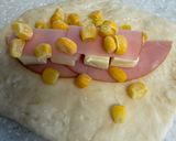 1個約70円♪ハムコーンチーズベーグル作り方4写真