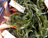 簡単☆さつまあげと人参の切り昆布煮作り方3写真