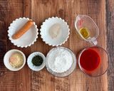 発酵なしトマトチーズの簡単ピザ風ミニパン作り方1写真
