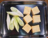 旦那のおつまみ③即席ラクちん肉豆腐🤩🍺作り方1写真
