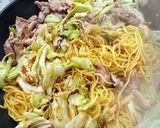 味研焼肉生だれで悪魔的超絶品やきそば作り方12写真