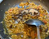 焼そばソースがきめての、彩りキーマカレー作り方4写真