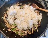 カルボナーラ風トロけるオムライス作り方3写真