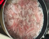 料理の主役！たけのこと豚バラの煮物作り方5写真