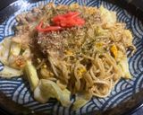 焼きそば風ソーミンチャンプルー作り方6写真