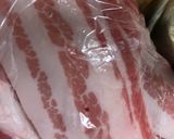 簡単　アスパラと豚肉のバジルソースパスタ作り方1写真
