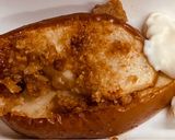 グリル、焼きりんごチーズクリーム添え！作り方3写真