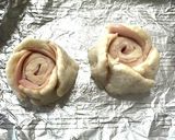 発酵なし、トースターでグルテンフリー薔薇のパン作り方5写真