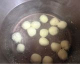 時間がたってもやわらか♪お豆腐のお月見団子作り方4写真