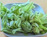 ふきのとうの葉だけで “ふきのとう味噌”作り方1写真