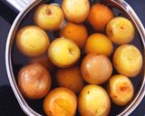 完熟梅で梅のコンポートを超簡単に作り方5写真