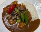 【節約】合挽肉と野菜のカレー作り方7写真