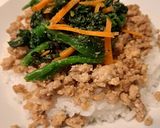 豆腐でかさ増しビビンバ丼作り方6写真