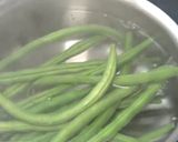 インゲンの梅味噌和え作り方3写真