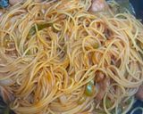 ワンパンでナポリタン!ランチに作り方5写真