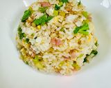 パックご飯でパラッパラの炒飯 キャンプ飯作り方10写真
