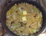 ツナしめじキャベツ和洋折衷スープパスタ作り方4写真
