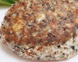 リメイク☆豆腐とひじき炒めのあんかけつくね作り方7写真