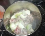 豆乳スープ♪簡単野菜スープ豚肉じゃが芋作り方6写真