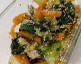 簡単！！副菜！！チンゲンサイと人参のポン酢和え作り方5写真