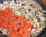 なすとえのきの和風キーマカレー作り方3写真