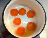 お弁当の彩りに☆飾り切り用・出汁煮人参作り方3写真