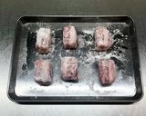 干し芋とクリームチーズの肉巻き作り方4写真