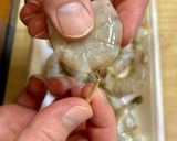 エビほうれん草トマトパスタ♪作り方11写真