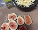 無花果とチーズのトースト作り方1写真