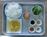 【主食・主菜・副菜】コーンチャーハン作り方1写真
