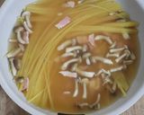 ベーコンきのこのバター醤油パスタ作り方4写真
