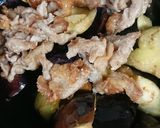 茄子と豚肉の揚げ焼きの甘辛炒め作り方9写真
